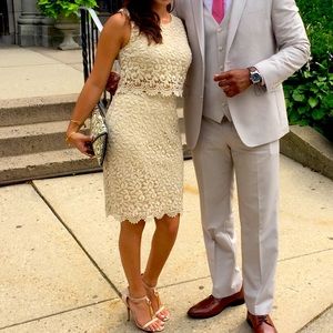 Cocktail Dress Cream/Gold